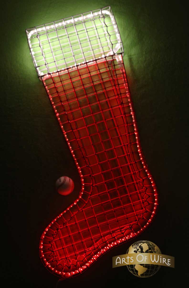 christmas lighting custom wall light