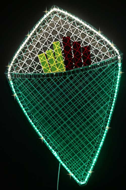sushi light wall art